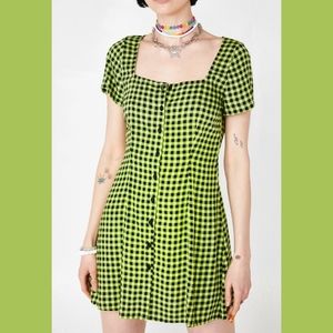 Motel Gingham Zavaca Dress